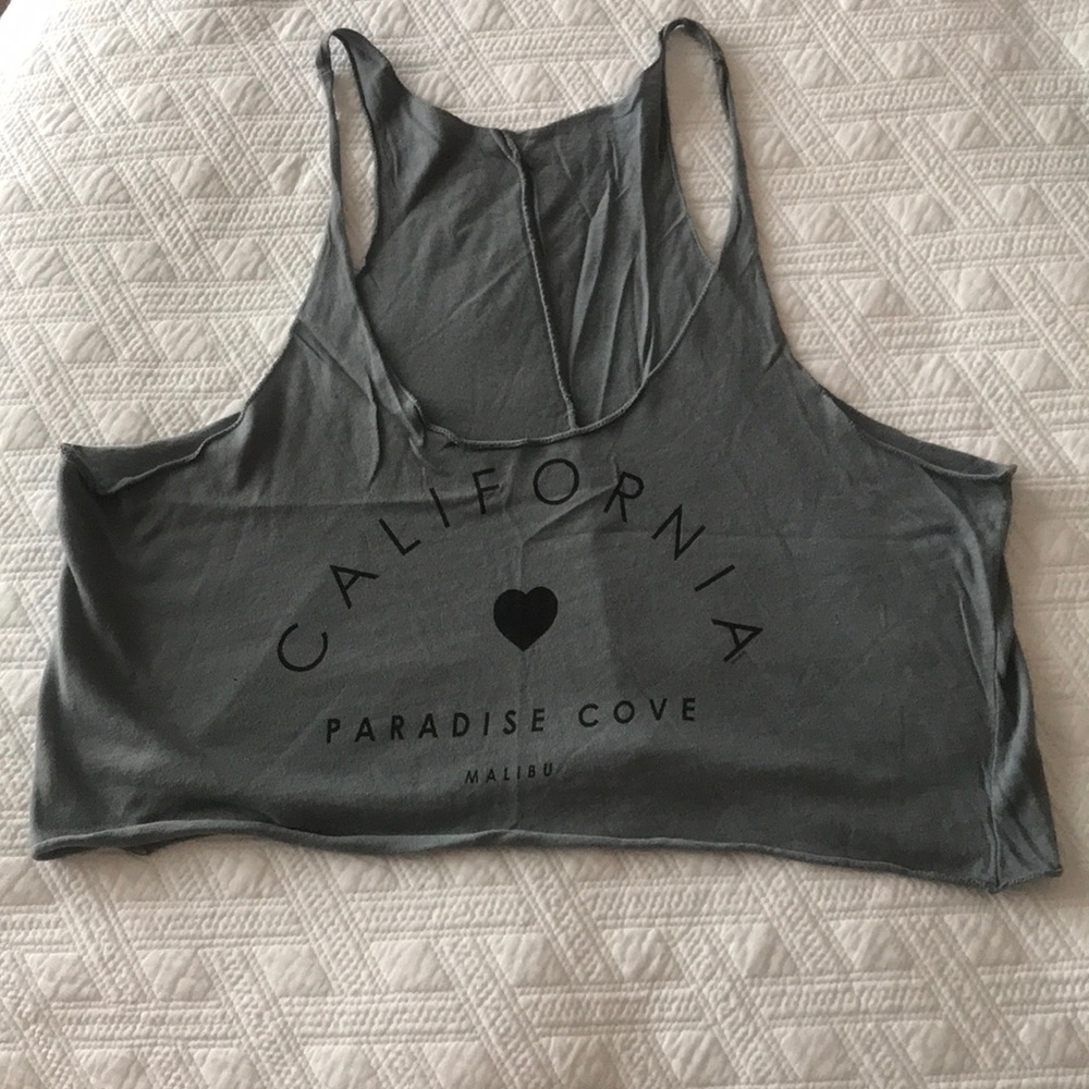 Gray Brandy Melville tank top